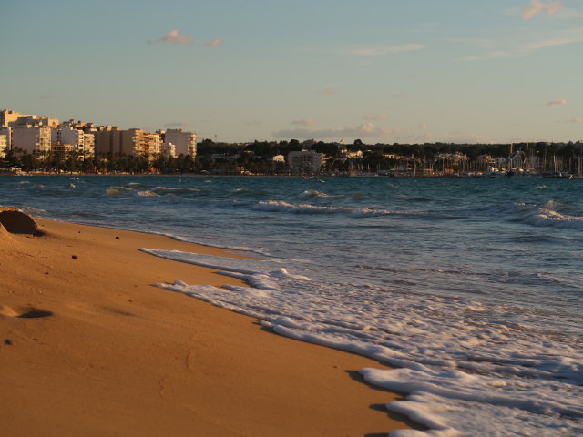 Platja de s'Arenal in Palma (22. Nov.)