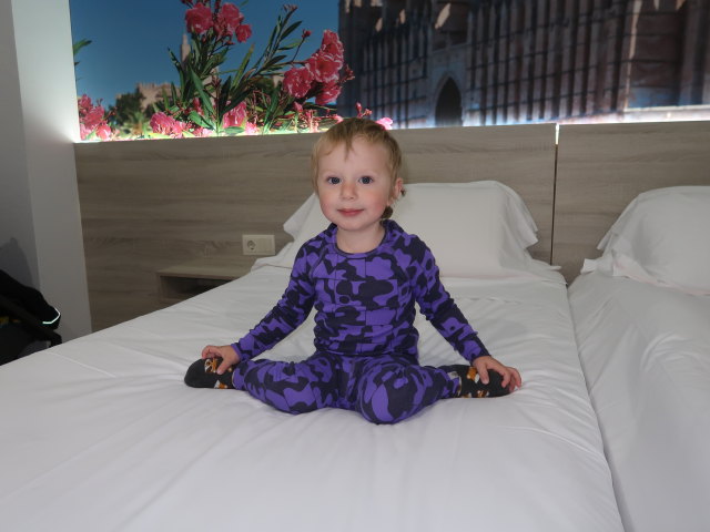 Nils im Hotel Nura Boreal in Palma (22. Nov.)