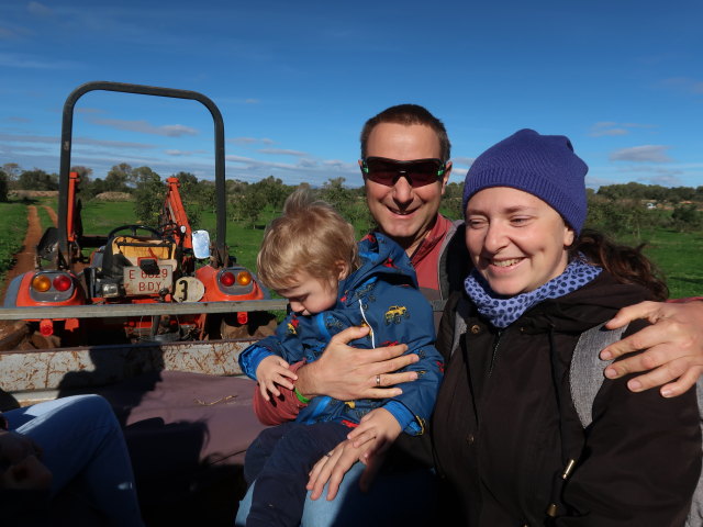 Nils, ich und Sabine in Fresopolis Mallorca (23. Nov.)