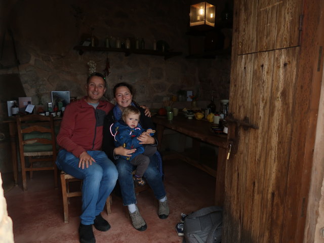 Ich, Sabine und Nils in der Finca Son Moragues (24. Nov.)