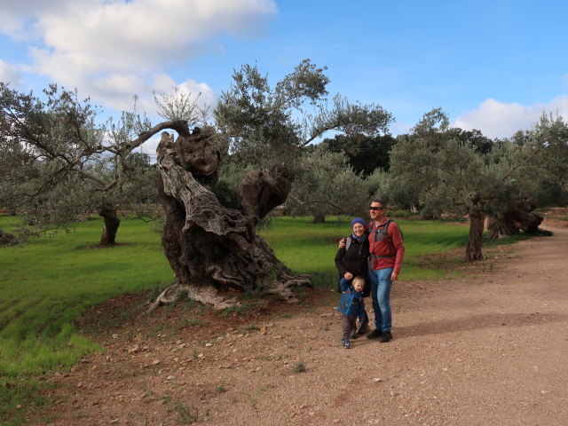 Nils, Sabine und ich in der Finca Son Moragues (24. Nov.)