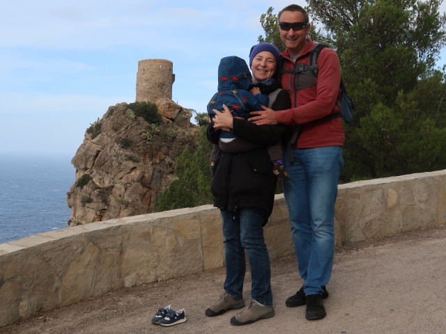 Nils, Sabine und ich beim Torre del Verger (24. Nov.)