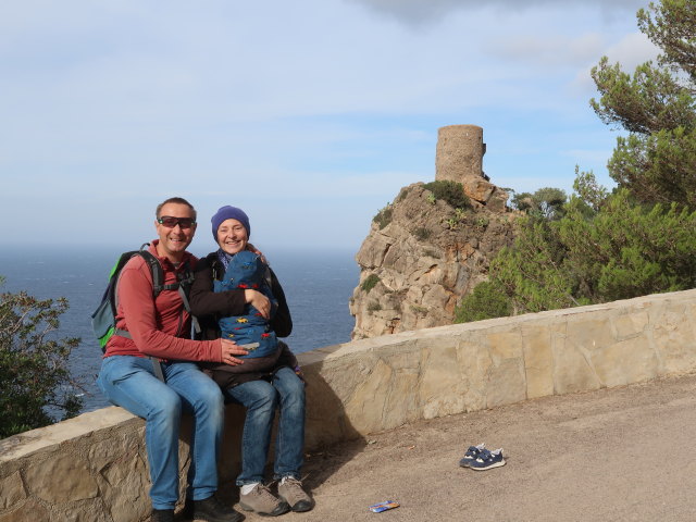Ich, Sabine und Nils beim Torre del Verger (24. Nov.)