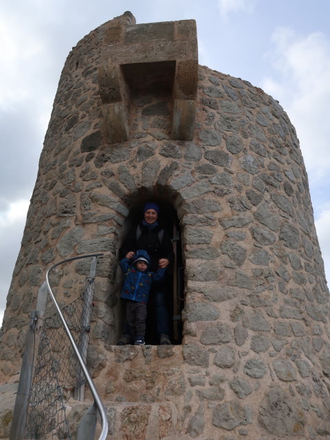 Nils und Sabine im Torre del Verger (24. Nov.)