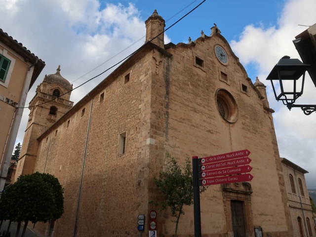 Esgl&eacute;sia Parroquial de Sant Mateu de Bunyola (25. Nov.)