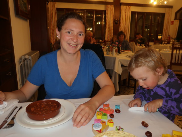 Sabine und Nils im Restaurant El Gu&iacute;a in S&oacute;ller (25. Nov.)