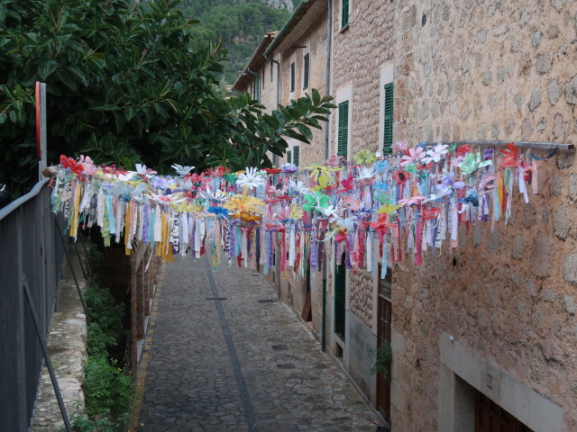 Carrer de sa Font in Fornalutx (26. Nov.)