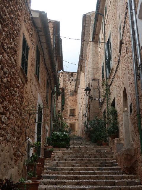 Carrer Metge Mayol in Fornalutx (26. Nov.)