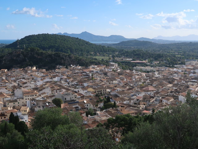Pollen&ccedil;a vom Mirador des Calvari aus (27. Nov.)
