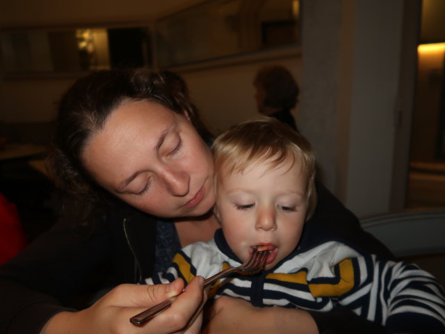 Sabine und Nils im Restaurant Ca'n Mir 1945 in Pollen&ccedil;a (27. Nov.)