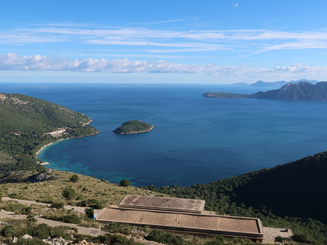 vom Talaia d'Albercutx Richtung S&uuml;dosten (28. Nov.)