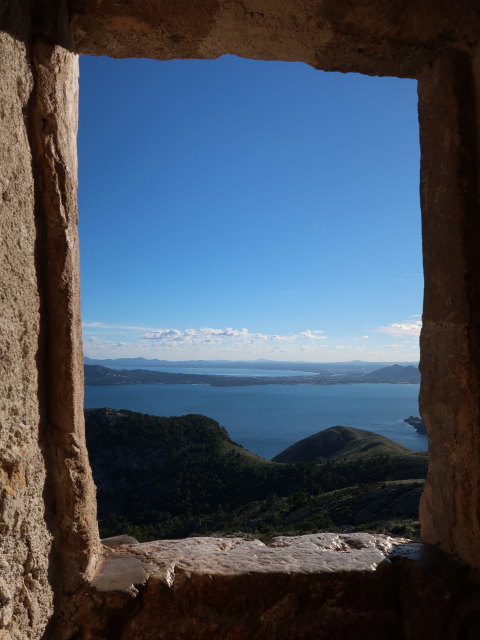 Talaia d'Albercutx, 381 m (28. Nov.)