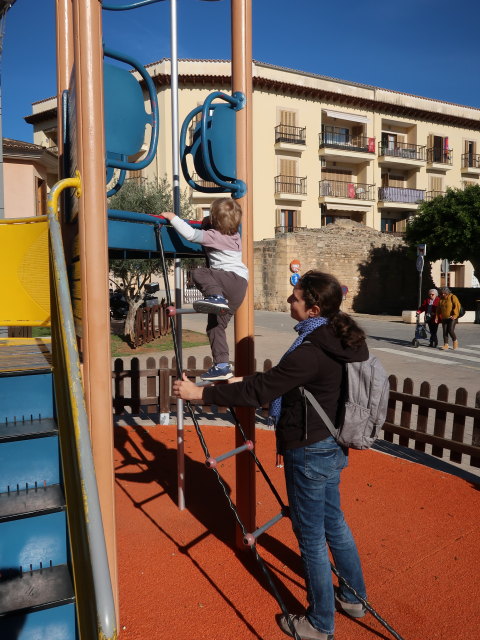 Nils und Sabine bei den Murades d'Alc&uacute;dia (29. Nov.)