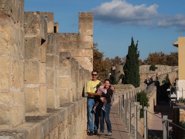 Ich, Nils und Sabine auf den Murades d'Alc&uacute;dia (29. Nov.)