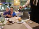 Nils und Sabine im Restaurant La Piazzetta in Port d'Andratx (24. Nov.)