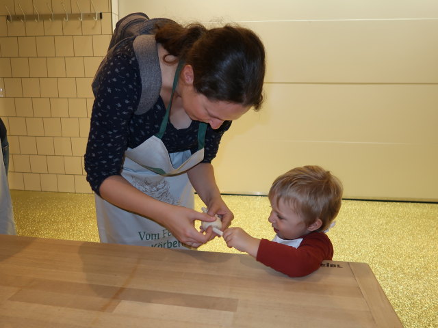 Sabine und Nils in der Goldenen Backstube