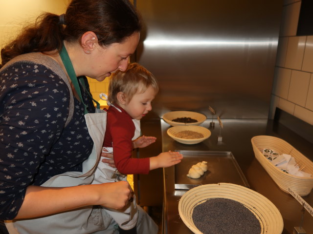 Sabine und Nils in der Goldenen Backstube