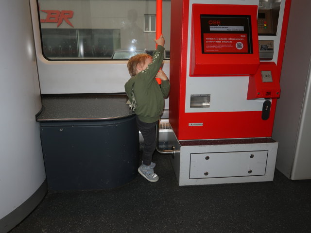 Nils im R 7028 in Erlauf, 223 m