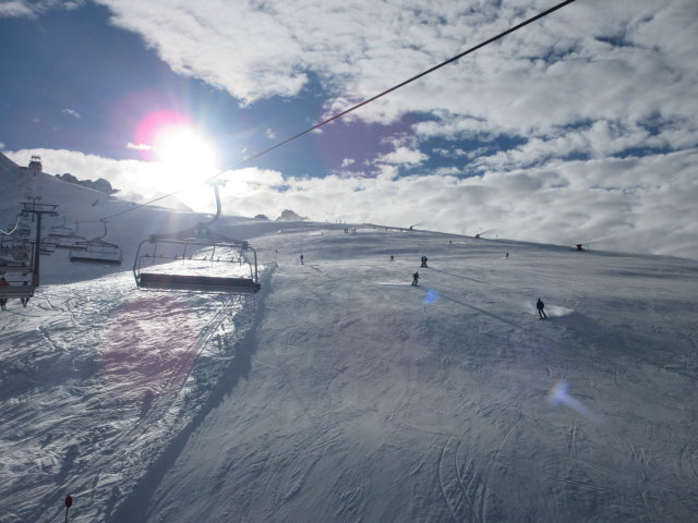 Zirmabfahrt von der Zirmbahn aus