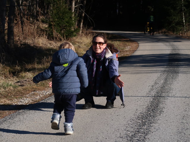 Nils und Sabine zwischen Orthof und Speckbacherh&uuml;tte