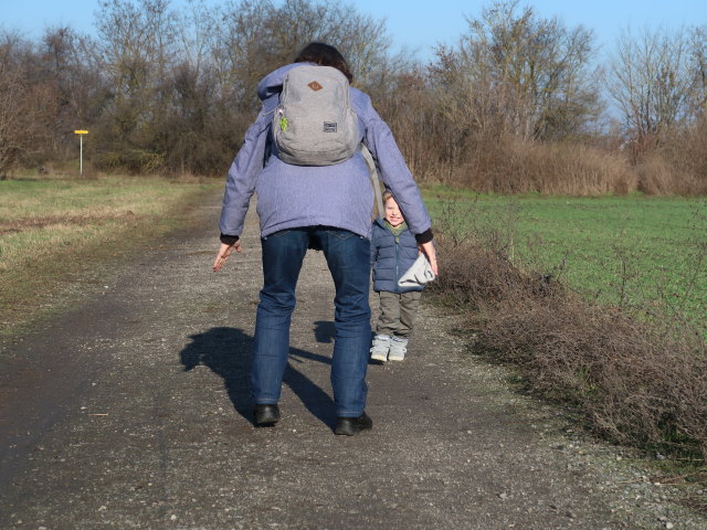 Sabine und Nils zwischen S&uuml;&szlig;enbrunn und Breitenlee