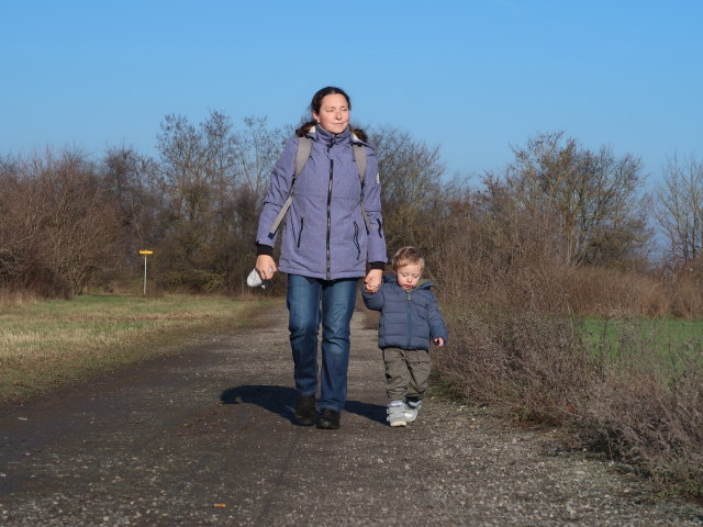 Sabine und Nils zwischen S&uuml;&szlig;enbrunn und Breitenlee