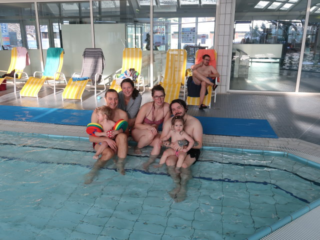 Nils, ich, Sabine, Hannelore, Ella und Manuel