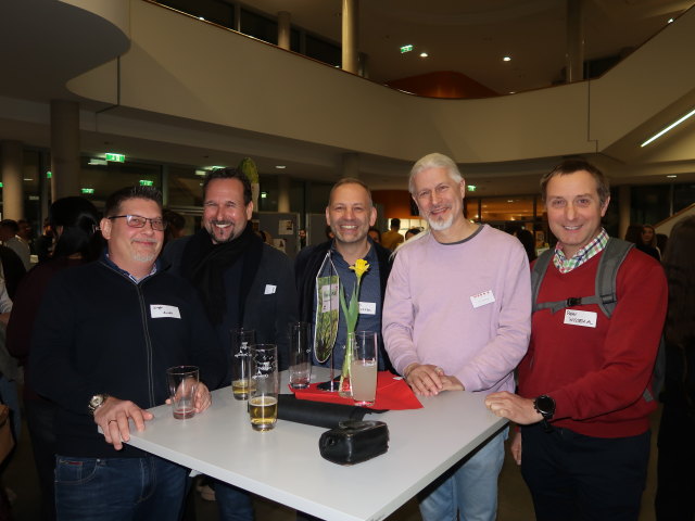 J&uuml;rgen, Christoph, Marcus, Peter und ich