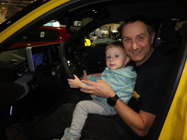 Nils und ich auf der 'Vienna Drive'