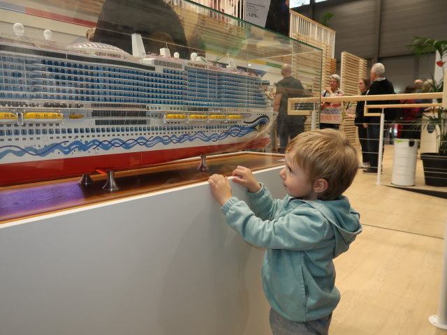 Nils auf der Ferien-Messe Wien