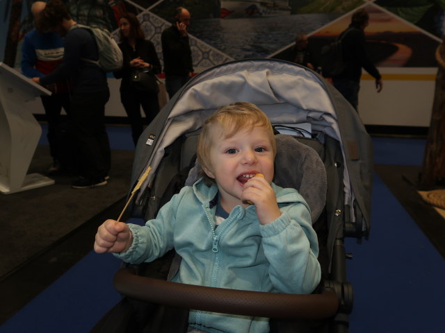 Nils auf der Ferien-Messe Wien