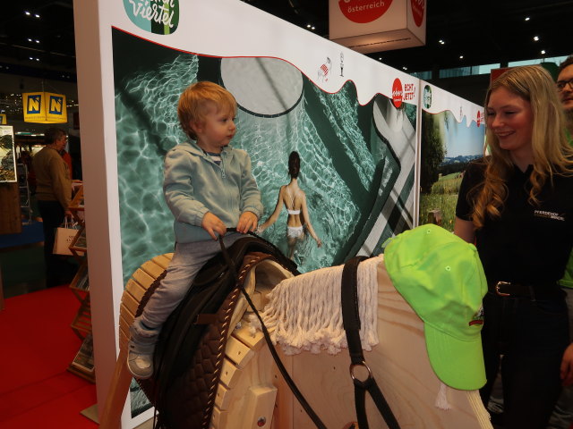 Nils auf der Ferien-Messe Wien