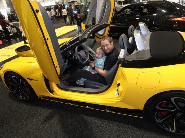 Nils und ich auf der 'Vienna Drive'