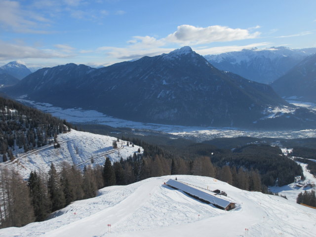 Tschirgant von der Alpjoch-Bahn aus