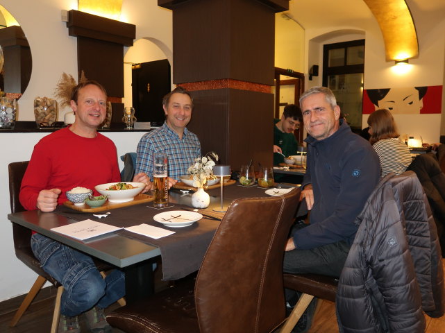 J&ouml;rg, ich und Friedrich im Uma Umai