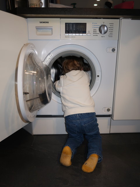 Nils im Haus meiner Eltern