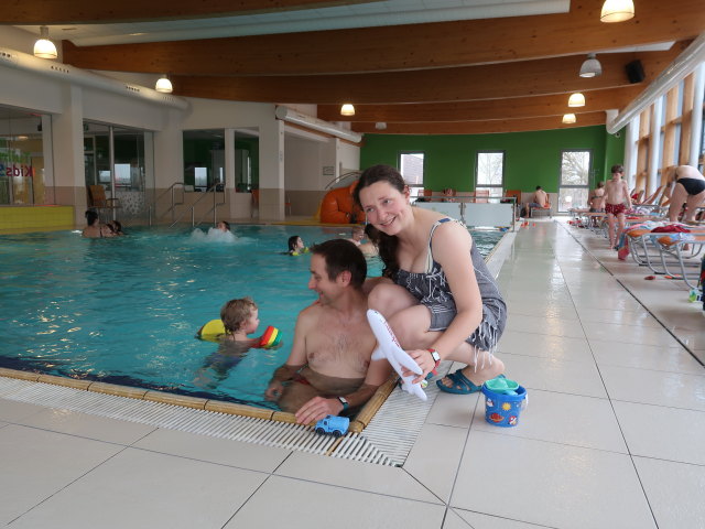 Nils, ich und Sabine