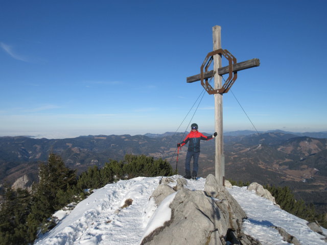 Ich auf der Gemeindealpe, 1.626 m