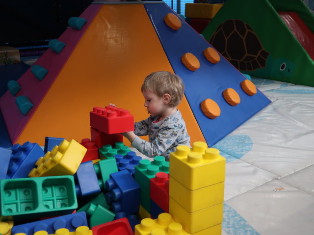 Nils im Kleinkindbereich 'Baby Beach'