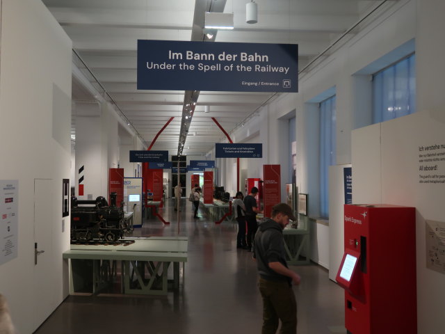 Sonderausstellung 'Im Bann der Bahn'