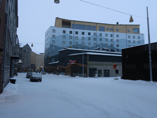 Alvar Janssons Gata in Kiruna (22. Feb.)