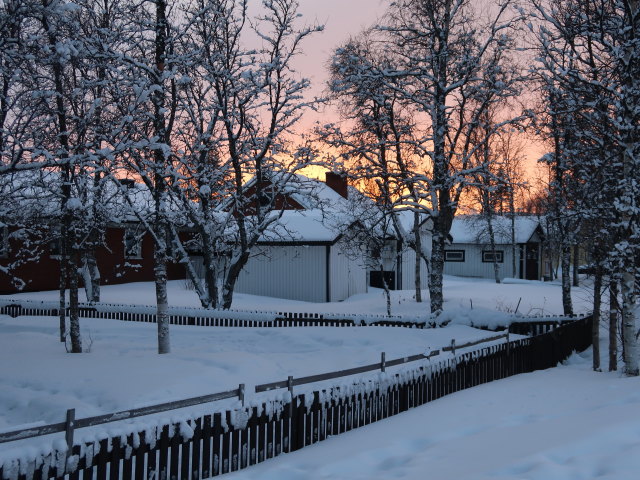 Malmv&auml;gen in Kiruna (22. Feb.)