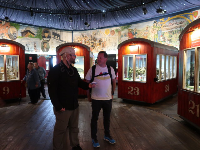 Markus und Peter im Riesenrad