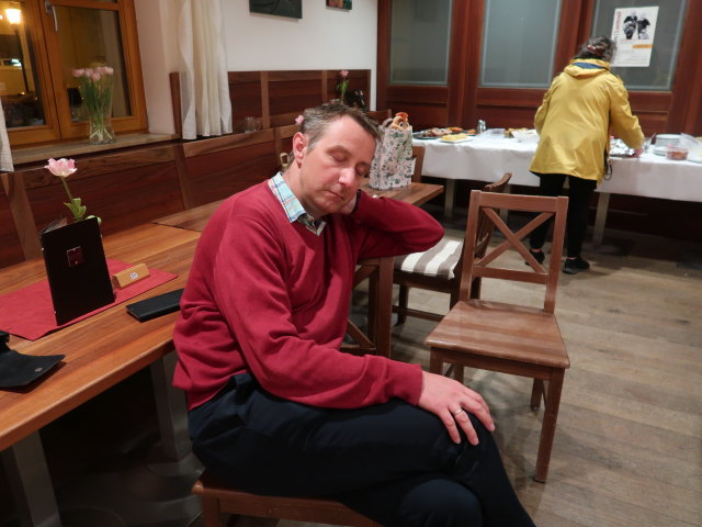 Ich und Silvana im Buschenschank Lentner
