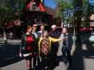 Julia, ich, Peter, Silvana, Markus und Udo im Prater