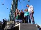 Silvana, Markus, Klara, ich, Julia, Udo, ? und Peter beim Praterturm