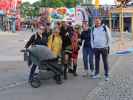 Sabine, Silvana, Markus, Julia, Klara und Peter im Prater