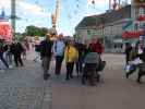 Markus, Peter, Julia, Silvana, Klara, Sabine und ich im Prater