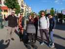 Markus, Julia, Sabine, ich, Peter und Klara im Prater