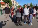 Markus, Julia, Sabine, ich, Peter und Klara im Prater